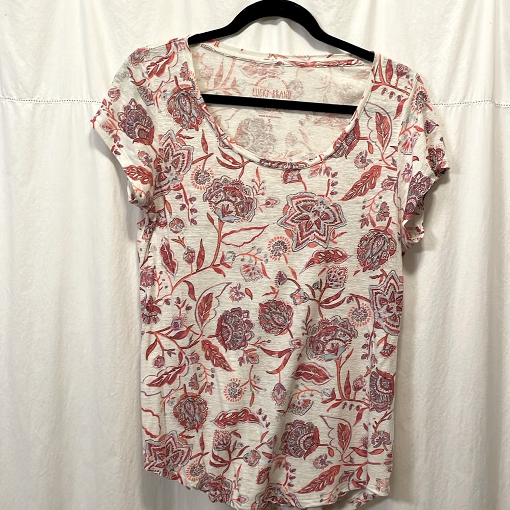 Lucky Brand linen tee
